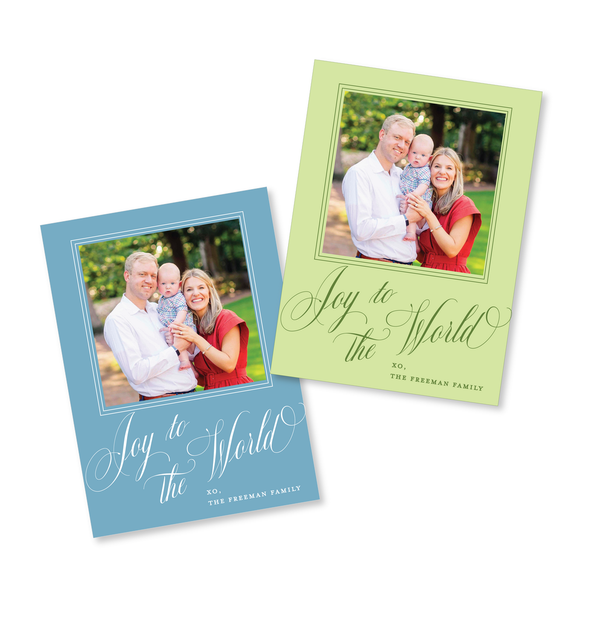 Joy to the World Christmas Card