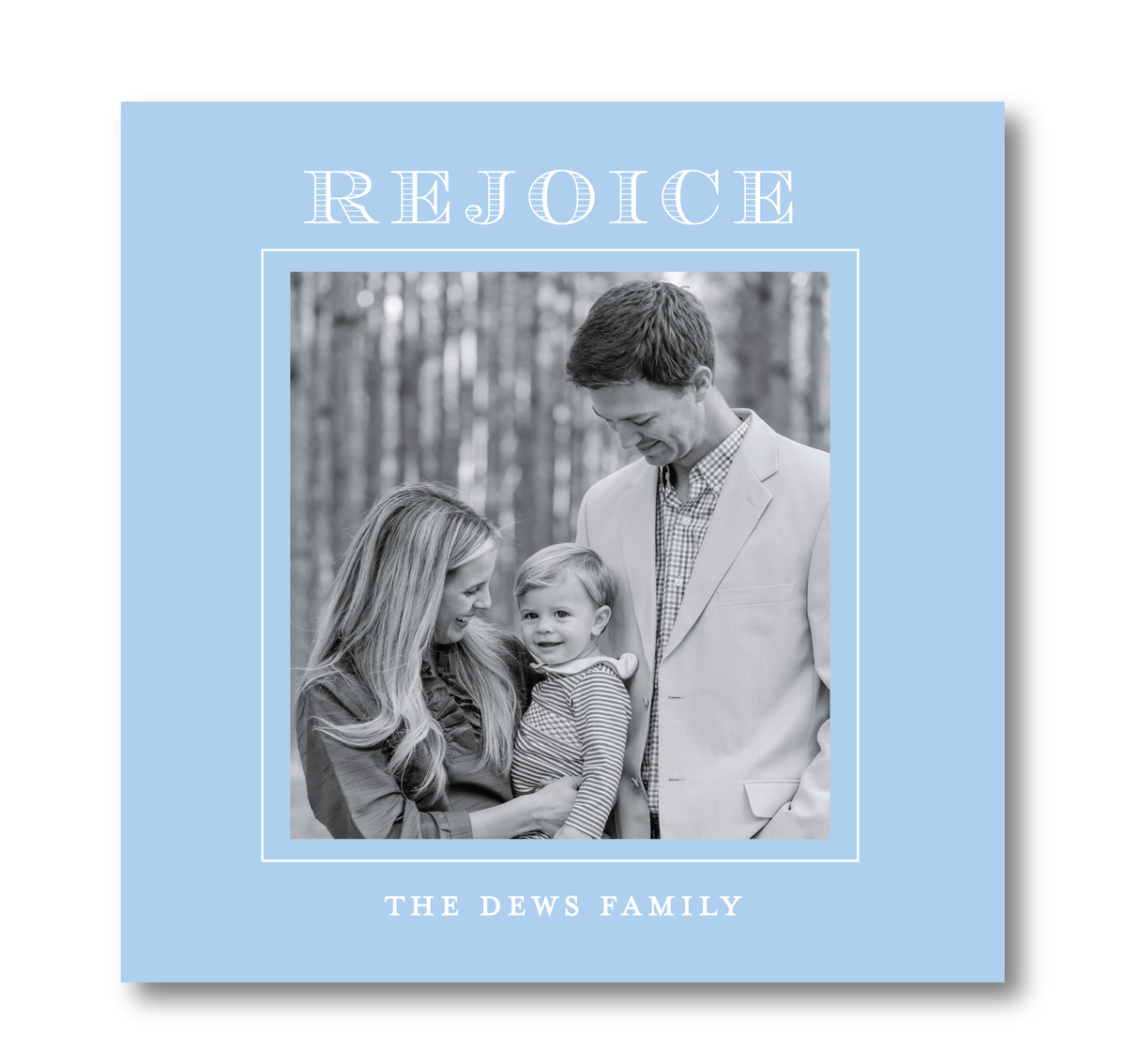 Rejoice Christmas Card